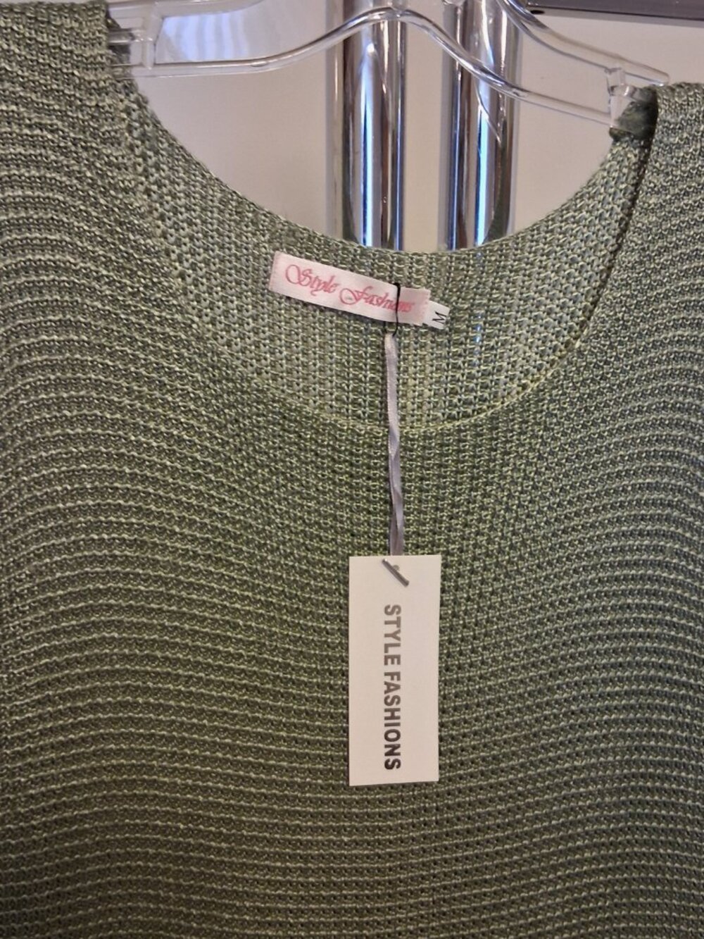 High Quality Summer Knitwear Tank Top Stretchy Green Camisole 14 - Picture 7 of 10